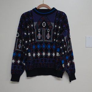 Vintage McGregor Sweater Acrylic Multicolor Pullover Size Large